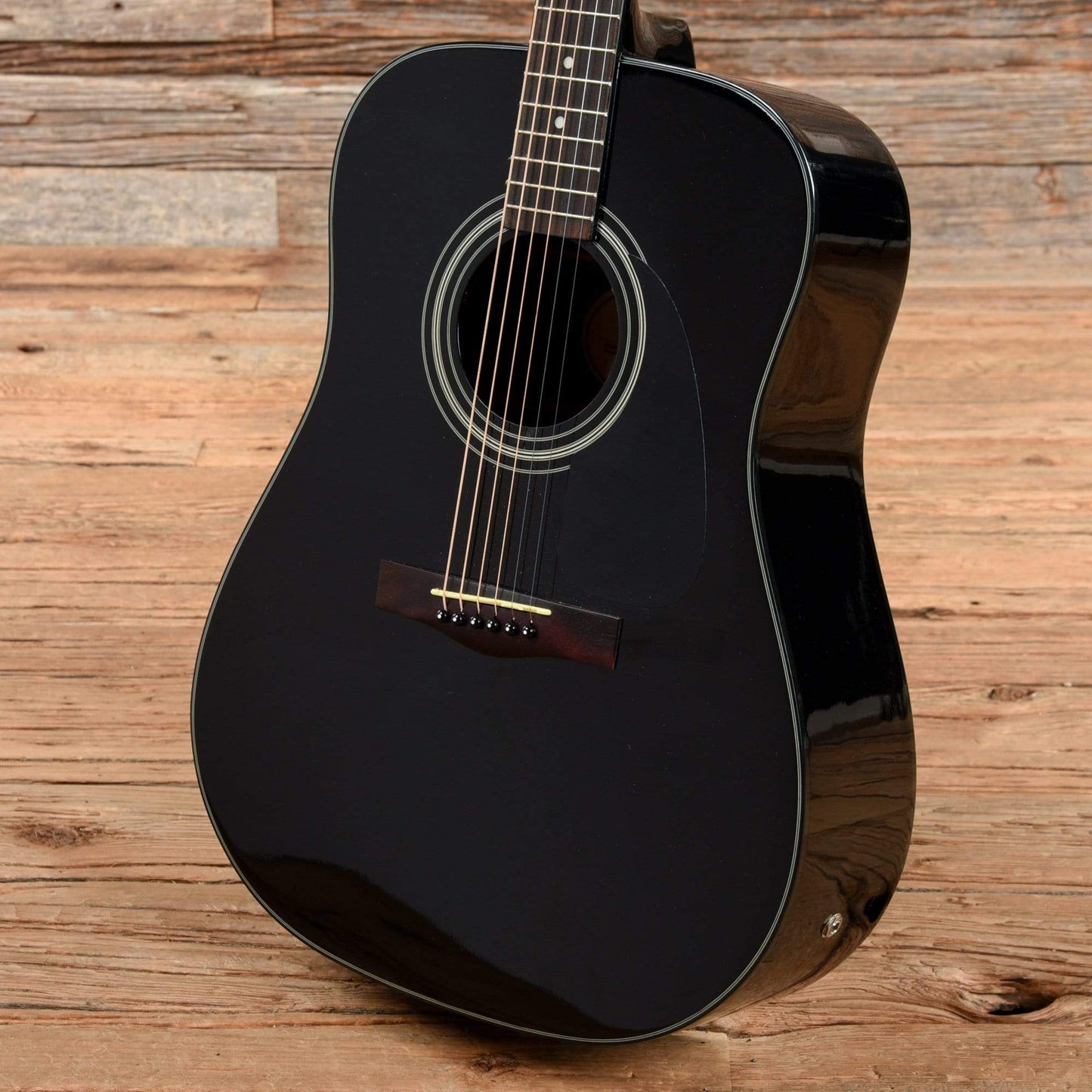 Fender DG-11E Black 2003 Acoustic Guitars / Dreadnought