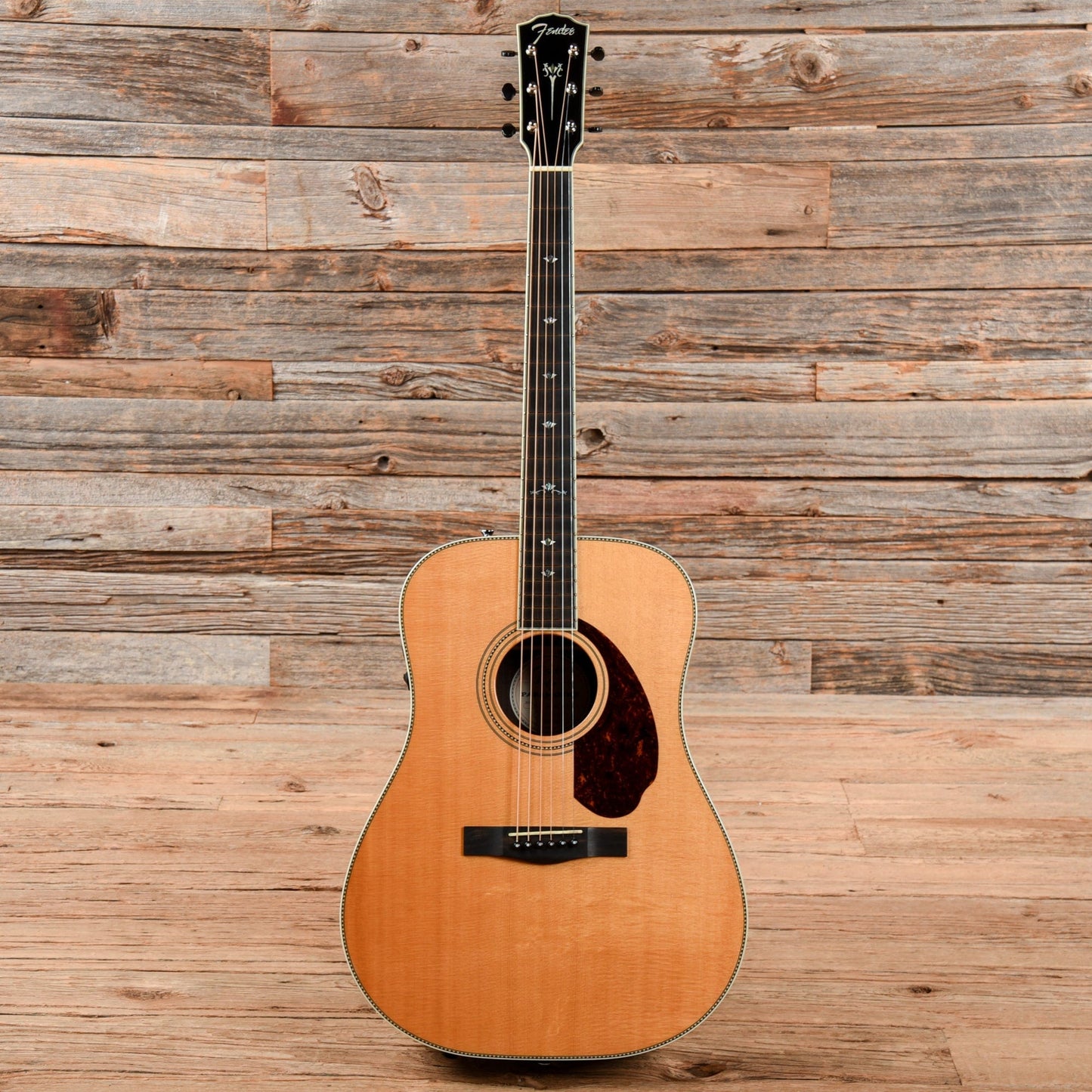 Fender Paramount PM-1 Deluxe Natural 2016 Acoustic Guitars / Dreadnought