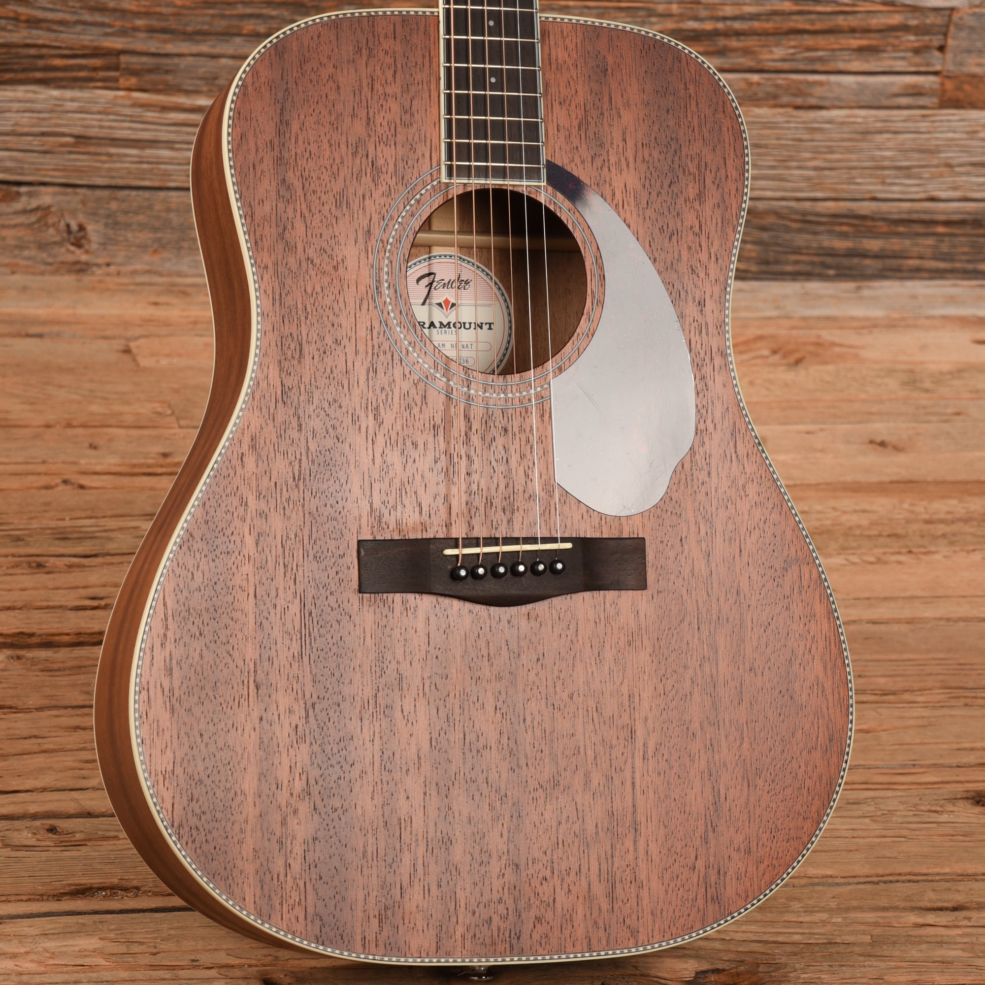 Fender PM-1 All Mahogany NE Brow 2017 Acoustic Guitars / Dreadnought