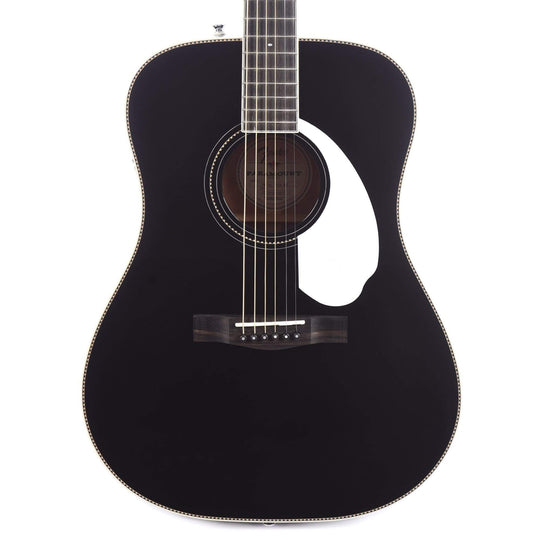 Fender PM-1E Limited Edition Paramount Series Dreadnought Black Acoustic Guitars / Dreadnought