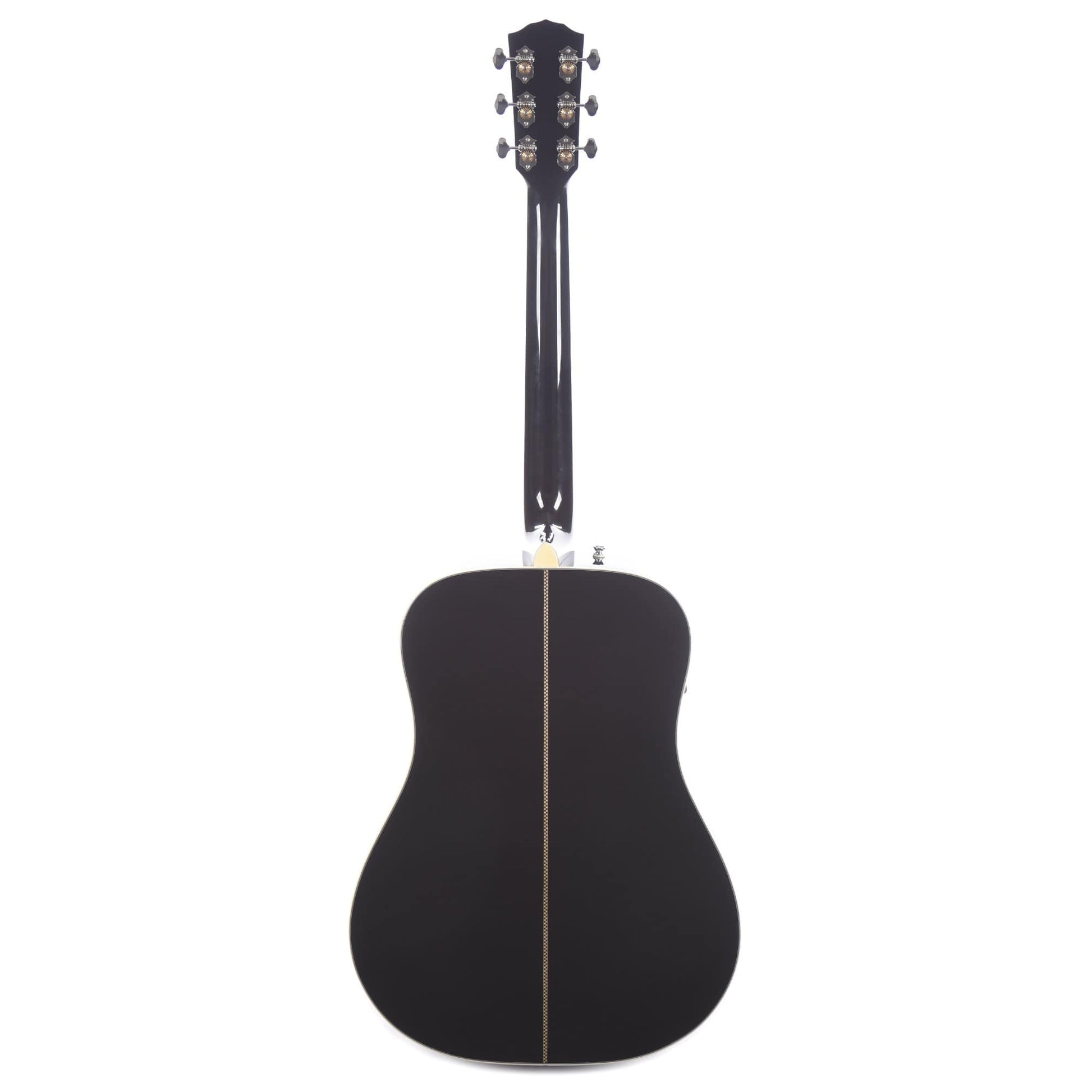 Fender PM-1E Limited Edition Paramount Series Dreadnought Black Acoustic Guitars / Dreadnought