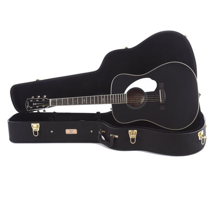 Fender PM-1E Limited Edition Paramount Series Dreadnought Black Acoustic Guitars / Dreadnought