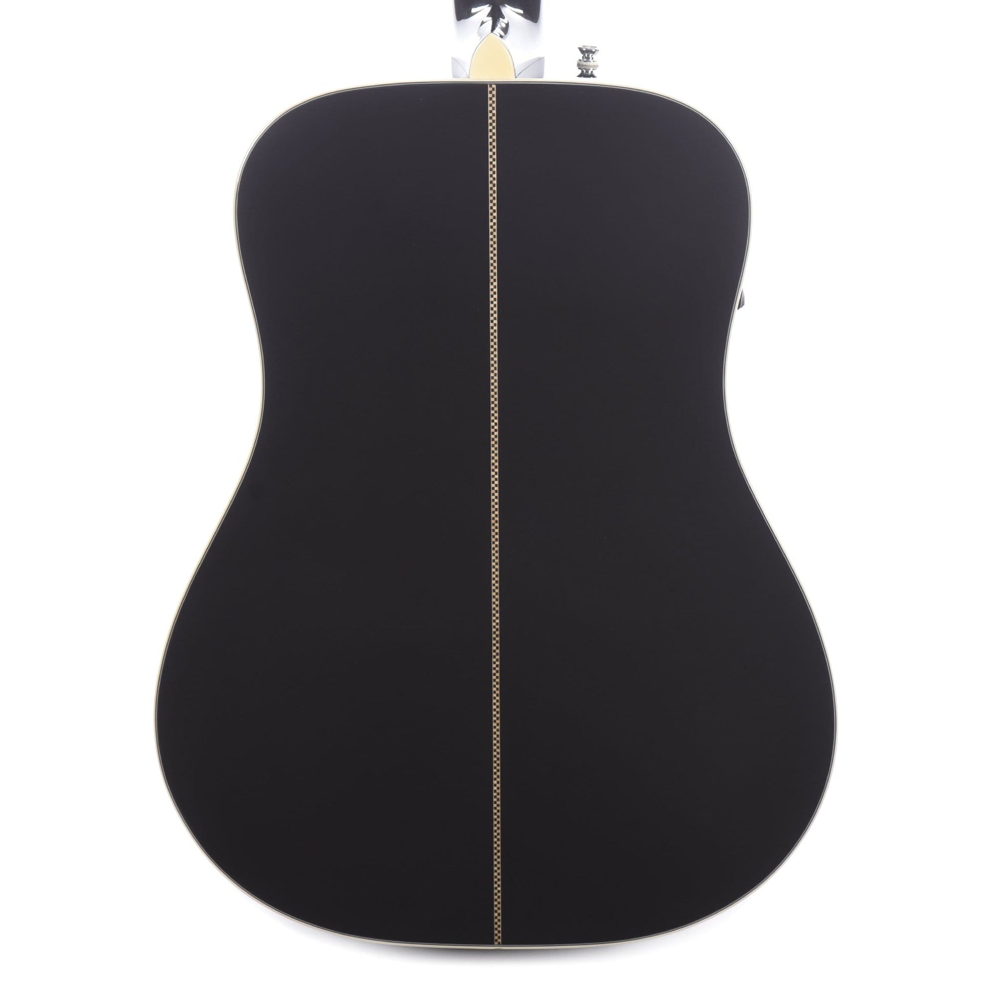 Fender PM-1E Limited Edition Paramount Series Dreadnought Black Acoustic Guitars / Dreadnought