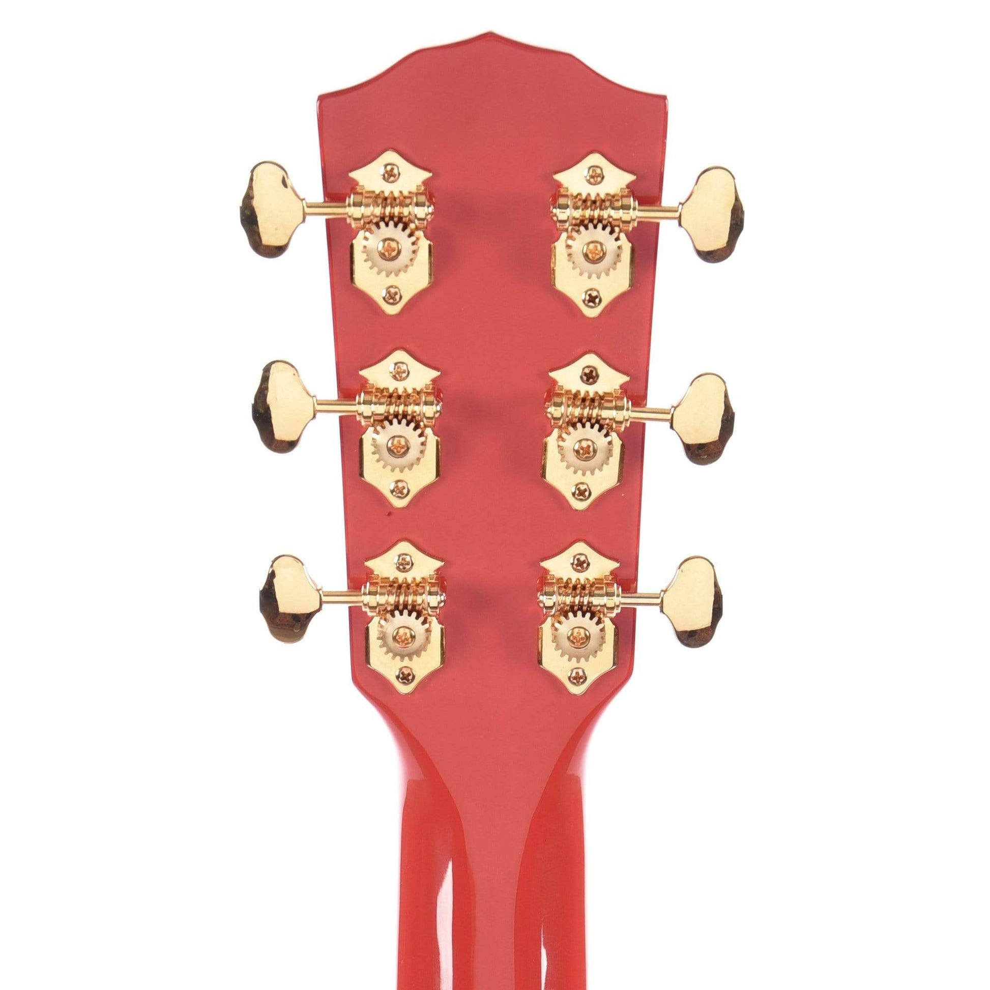 Fender PM-1E Limited Edition Paramount Series Dreadnought Fiesta Red Acoustic Guitars / Dreadnought