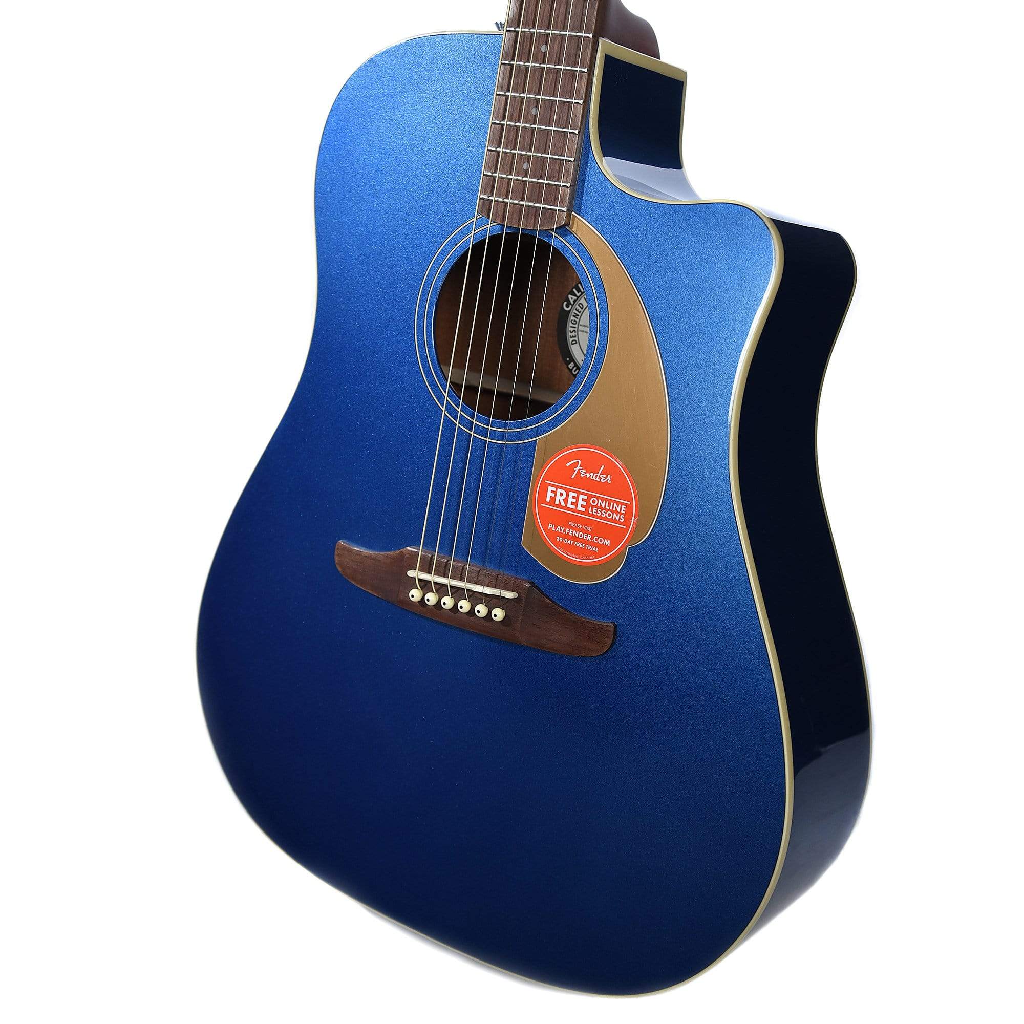 Fender Redondo Player Acoustic Belmont Blue Acoustic Guitars / Dreadnought