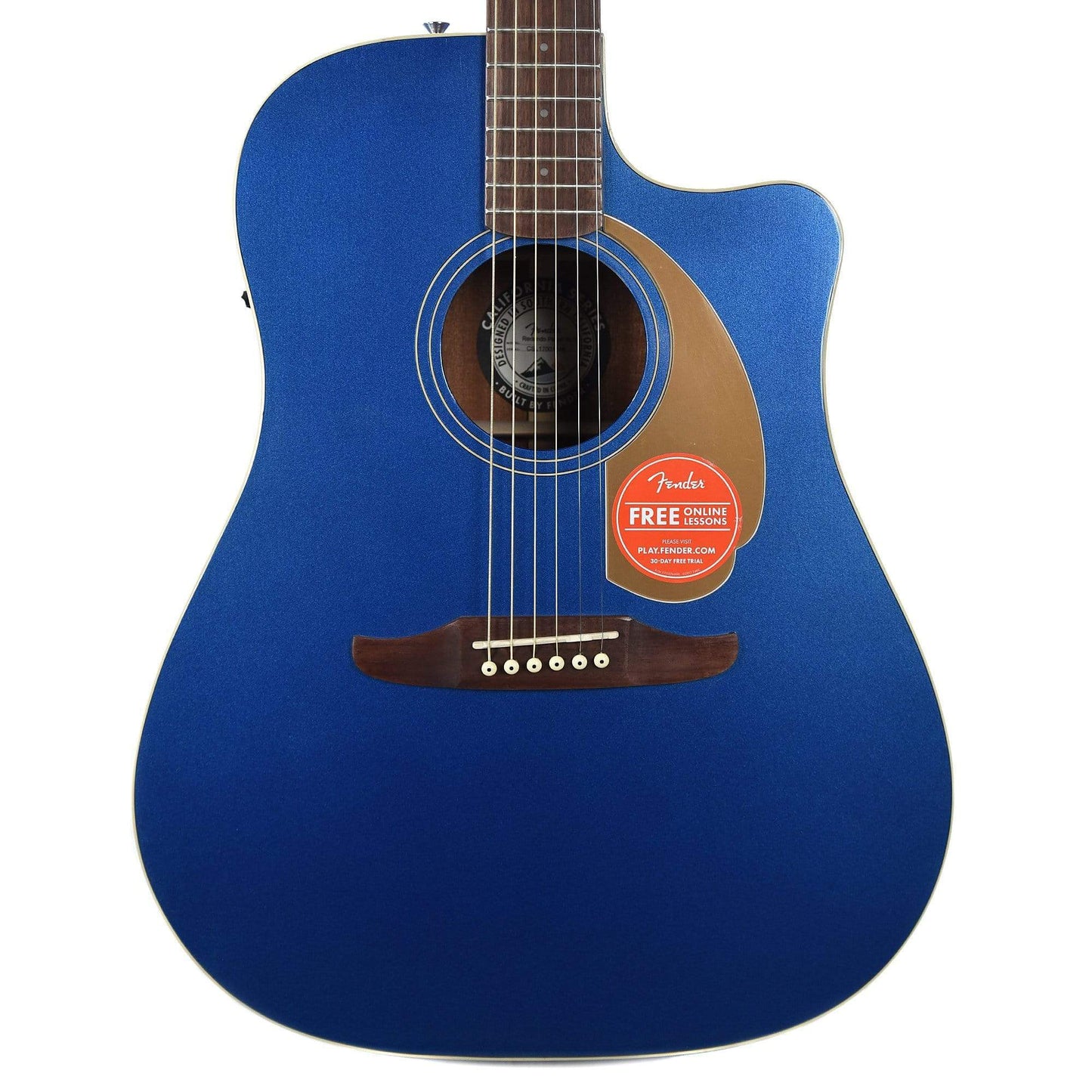 Fender Redondo Player Acoustic Belmont Blue Acoustic Guitars / Dreadnought