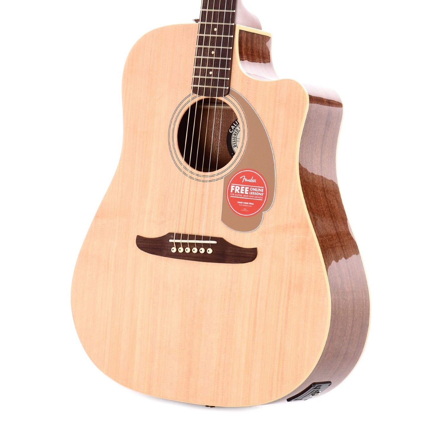 Fender Redondo Player Acoustic Natural Acoustic Guitars / Dreadnought