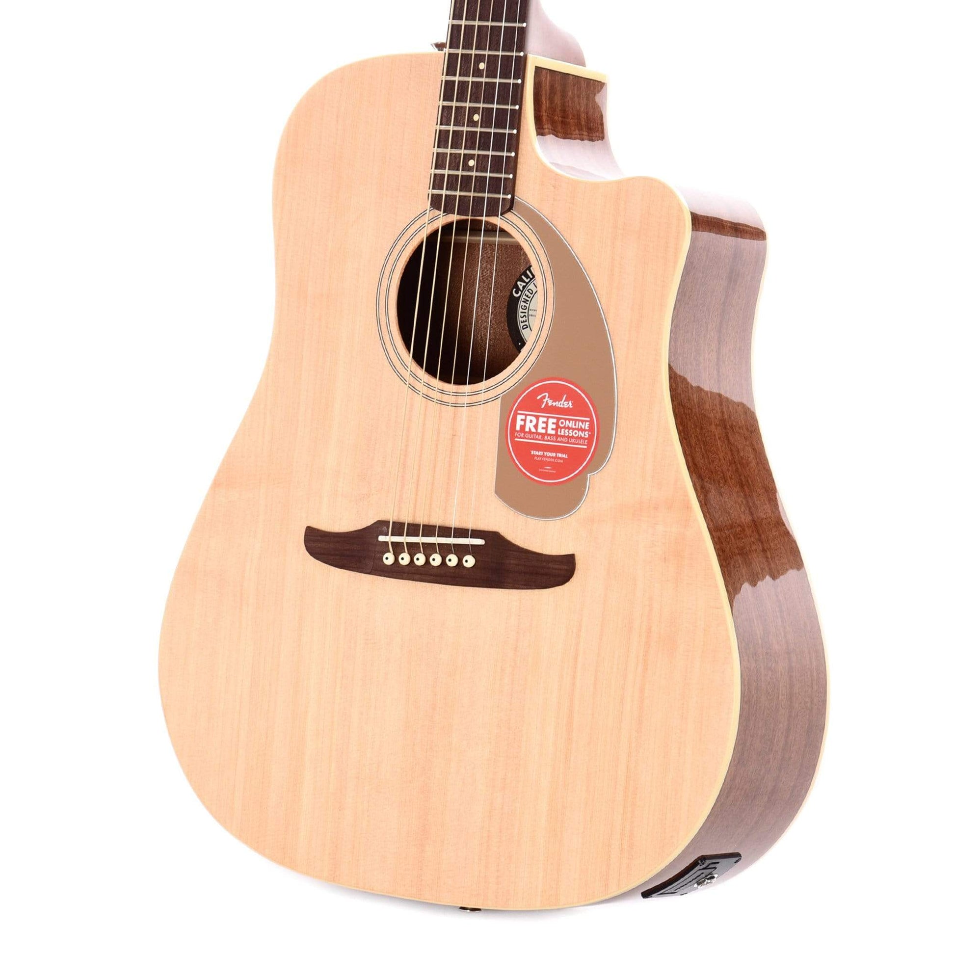Fender Redondo Player Acoustic Natural Acoustic Guitars / Dreadnought