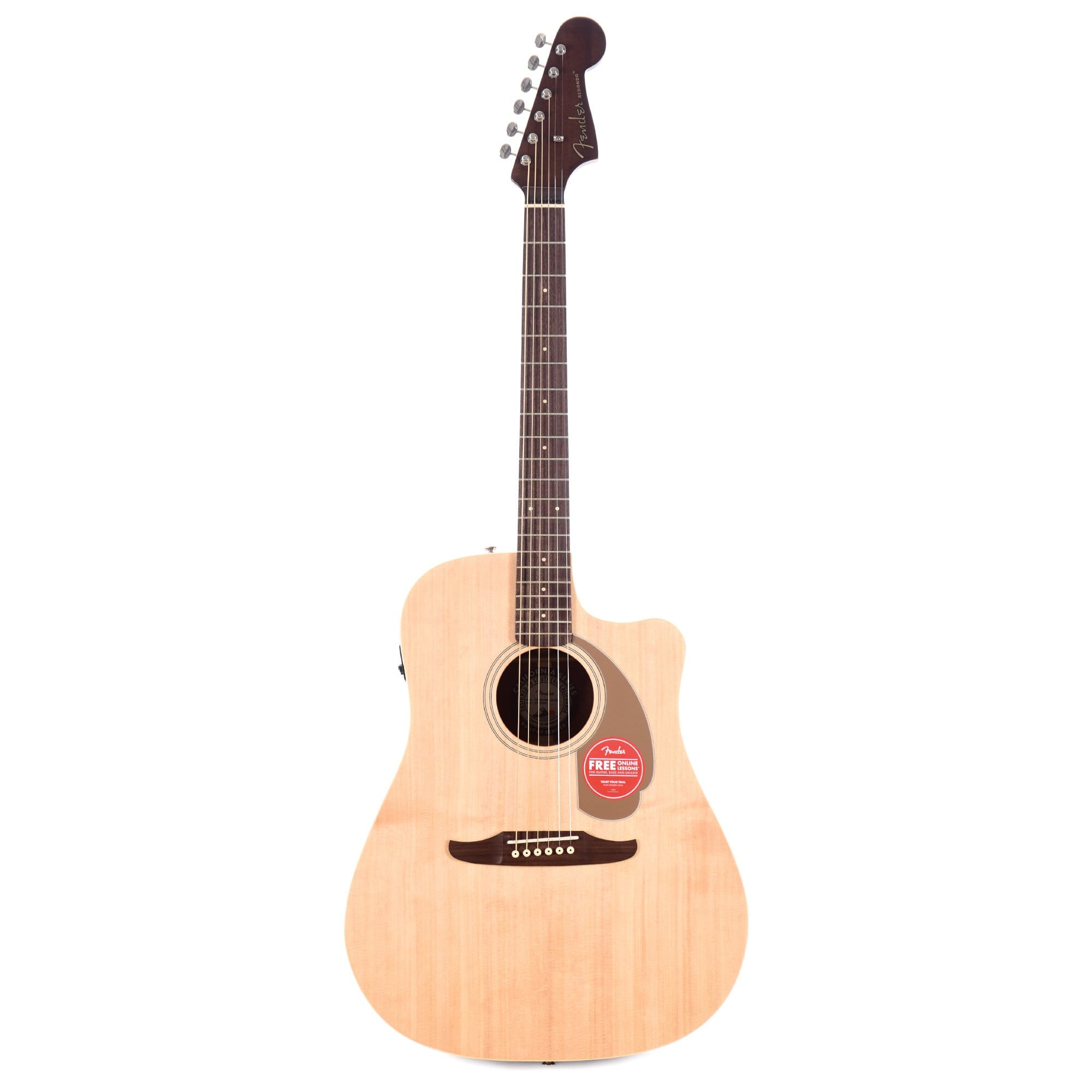 Fender Redondo Player Acoustic Natural Acoustic Guitars / Dreadnought