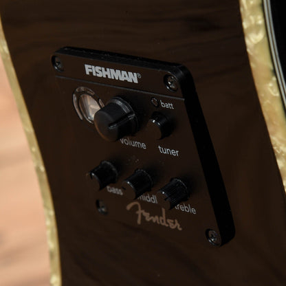 Fender Sonoran SCE Black 2016 Acoustic Guitars / Dreadnought