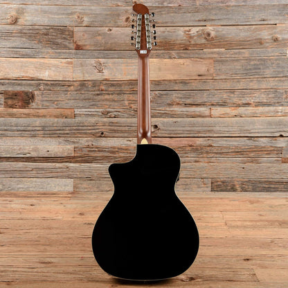 Fender Villager 12-String V3 Spruce/Mahogany w/ Walnut Fretboard Black 2021 Acoustic Guitars / Dreadnought