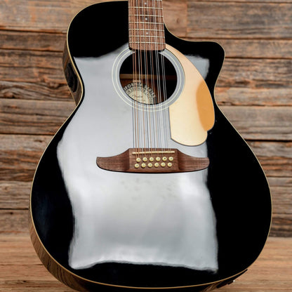 Fender Villager 12-String V3 Spruce/Mahogany w/ Walnut Fretboard Black 2021 Acoustic Guitars / Dreadnought