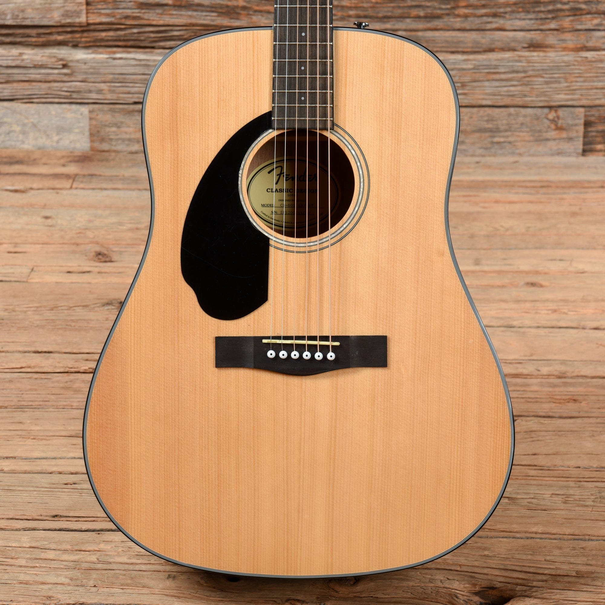 Fender CD60SLH Natural LEFTY Chicago Music Exchange