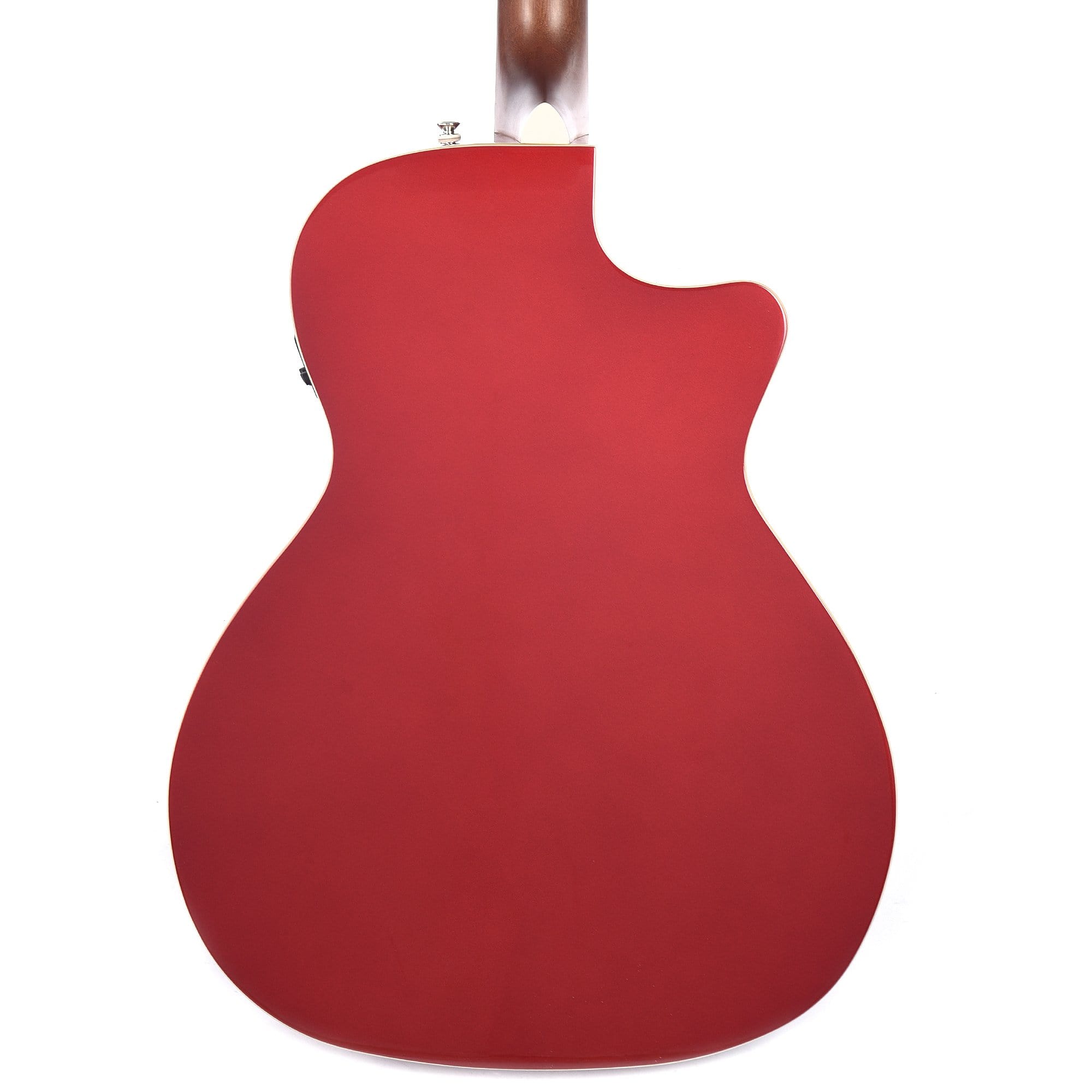 Fender Newporter Player LEFTY Candy Apple Red Acoustic Guitars / Left-Handed