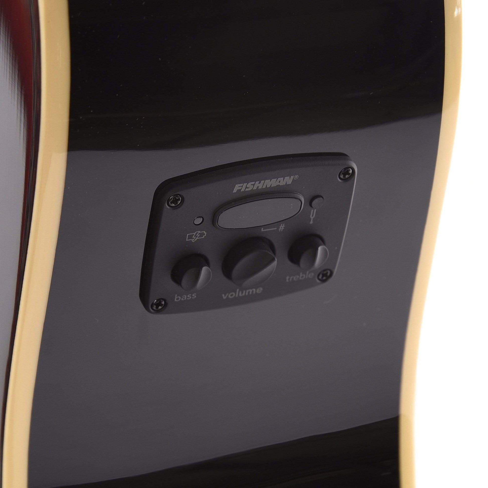 Fender Redondo Player LEFTY Jetty Black Acoustic Guitars / Left-Handed