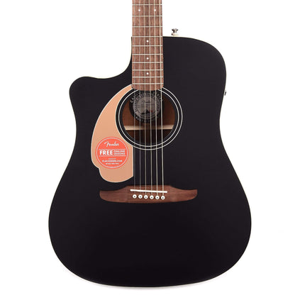Fender Redondo Player LEFTY Jetty Black Acoustic Guitars / Left-Handed