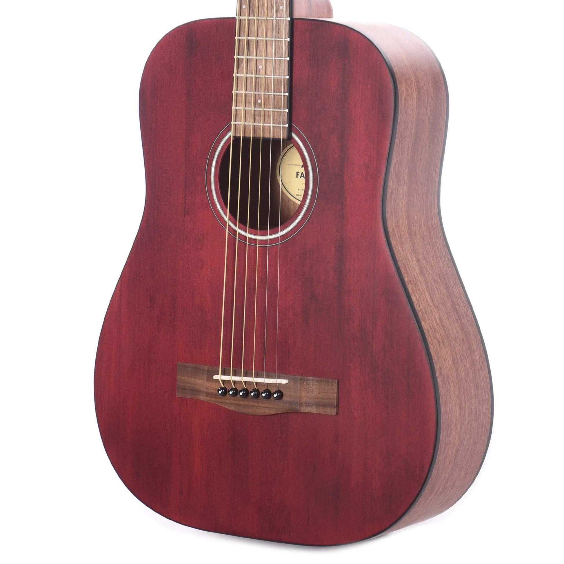 Fender FA-15 3/4 Scale Acoustic Red Acoustic Guitars / Mini/Travel