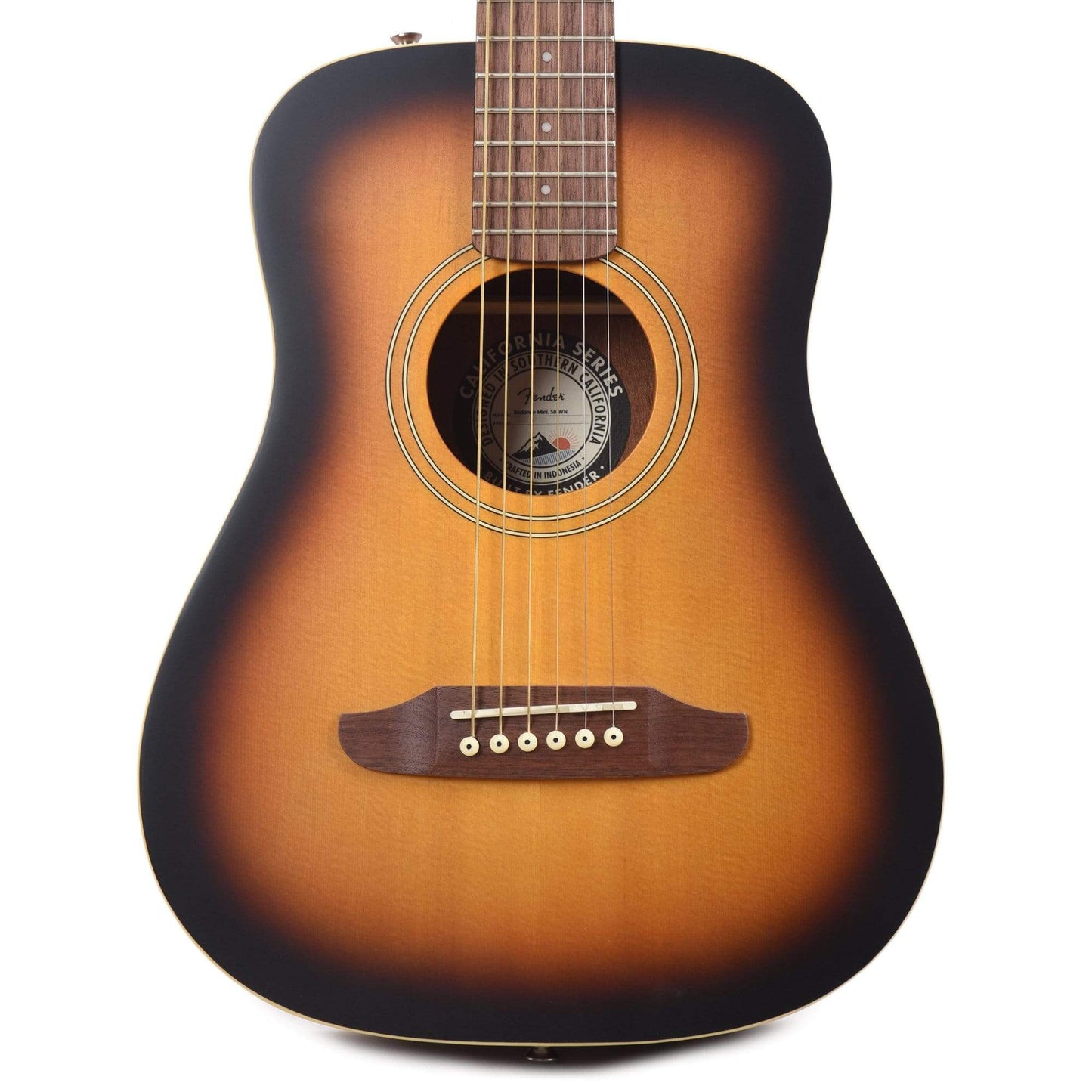 Fender Redondo Mini Acoustic Spruce/Mahogany Natural Acoustic Guitars / Mini/Travel