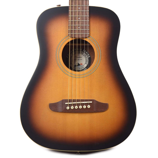 Fender Redondo Mini Acoustic Spruce/Mahogany Natural Acoustic Guitars / Mini/Travel