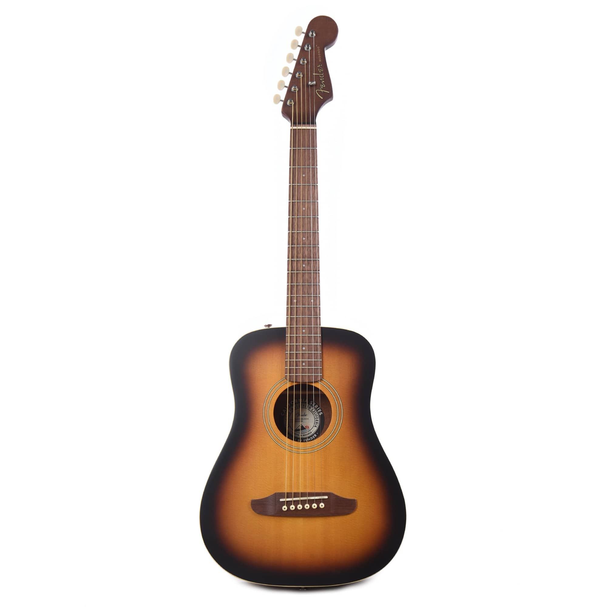 Fender Redondo Mini Acoustic Spruce/Mahogany Natural Acoustic Guitars / Mini/Travel
