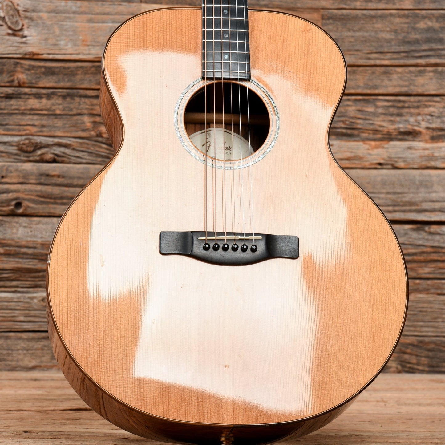 Fender ESM-10E Natural Acoustic Guitars / OM and Auditorium
