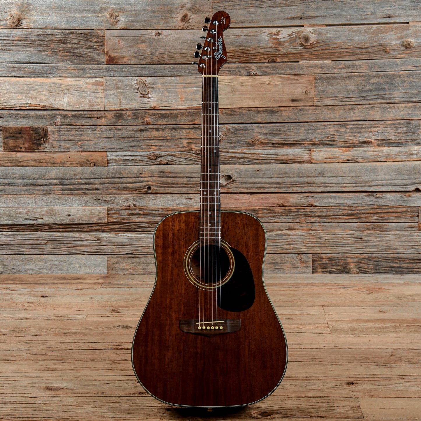 Fender Newporter Acoustic Natural Acoustic Guitars / OM and Auditorium