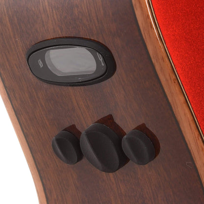 Fender Newporter Classic Acoustic Hot Rod Red Metallic Acoustic Guitars / OM and Auditorium