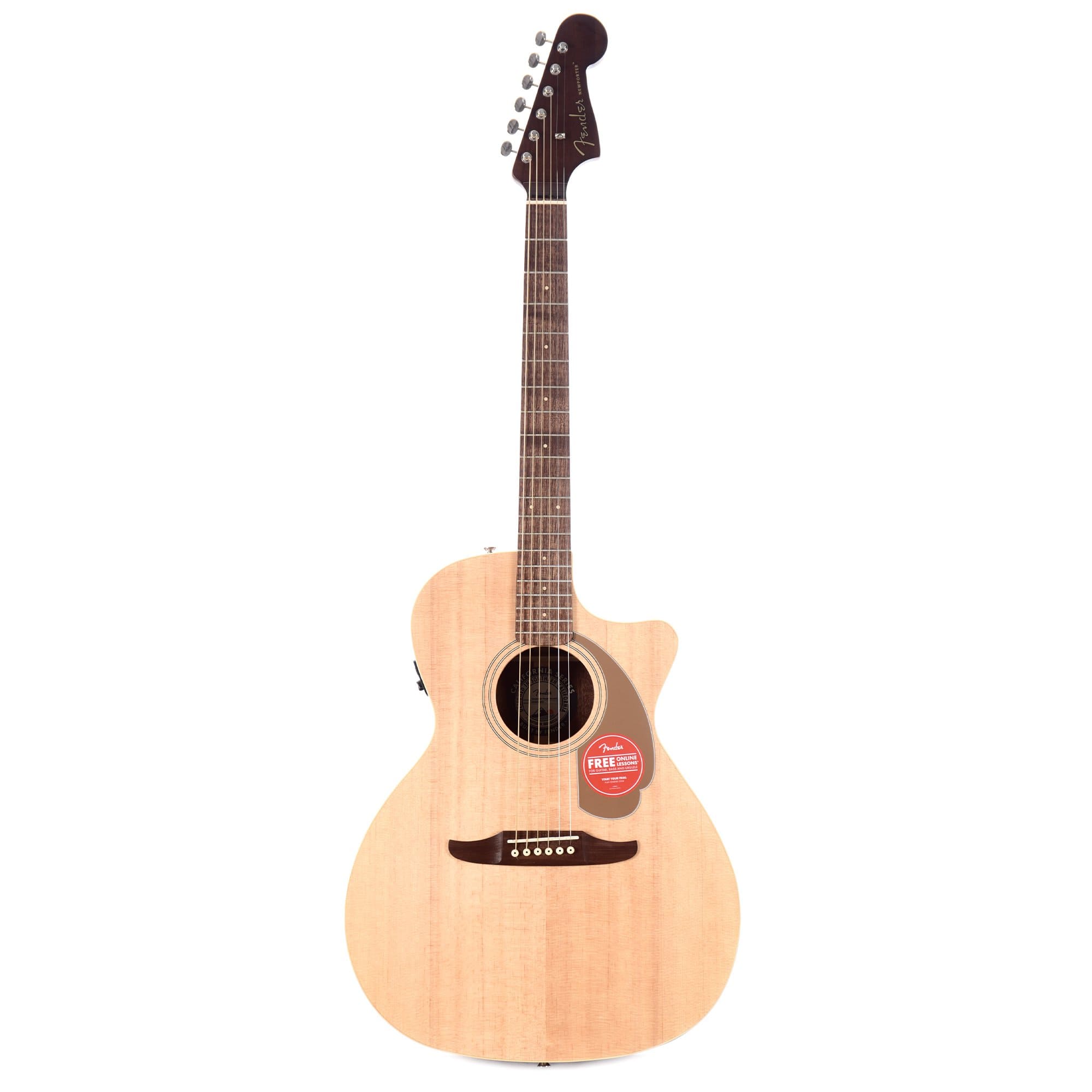 Fender Newporter Player Acoustic Natural Acoustic Guitars / OM and Auditorium