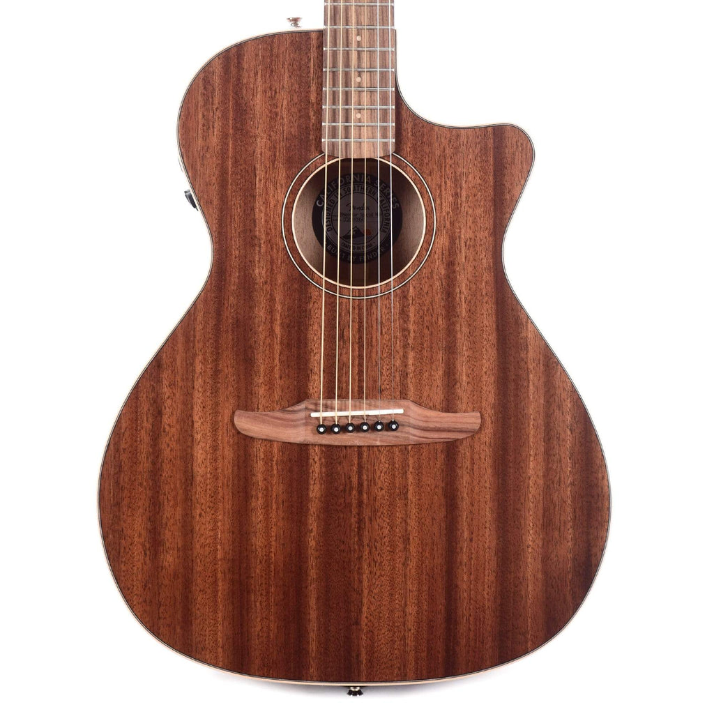 Fender Newport Special Acoustic Guitar - All Mahogany - www