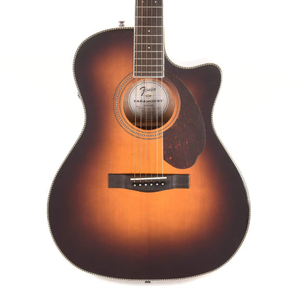 Fender PM-4CE Auditorium Limited Acoustic Sunburst Acoustic Guitars / OM and Auditorium