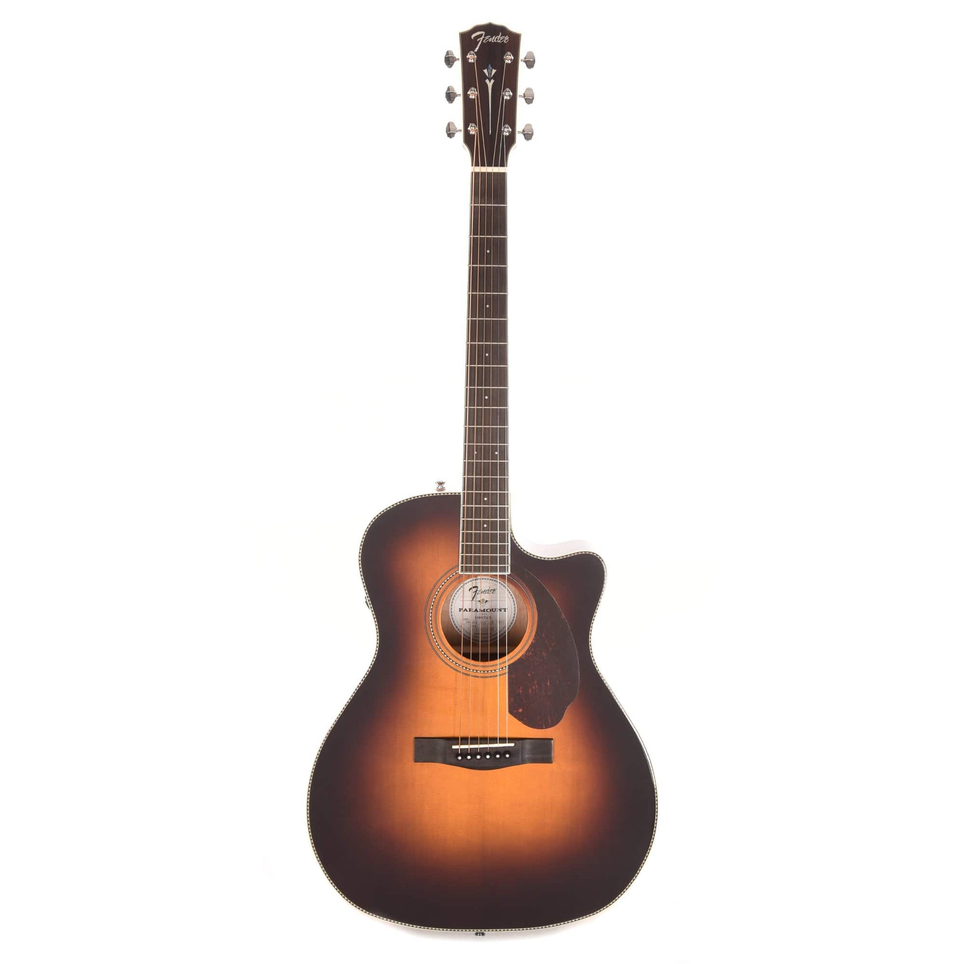 Fender PM-4CE Auditorium Limited Acoustic Sunburst Acoustic Guitars / OM and Auditorium