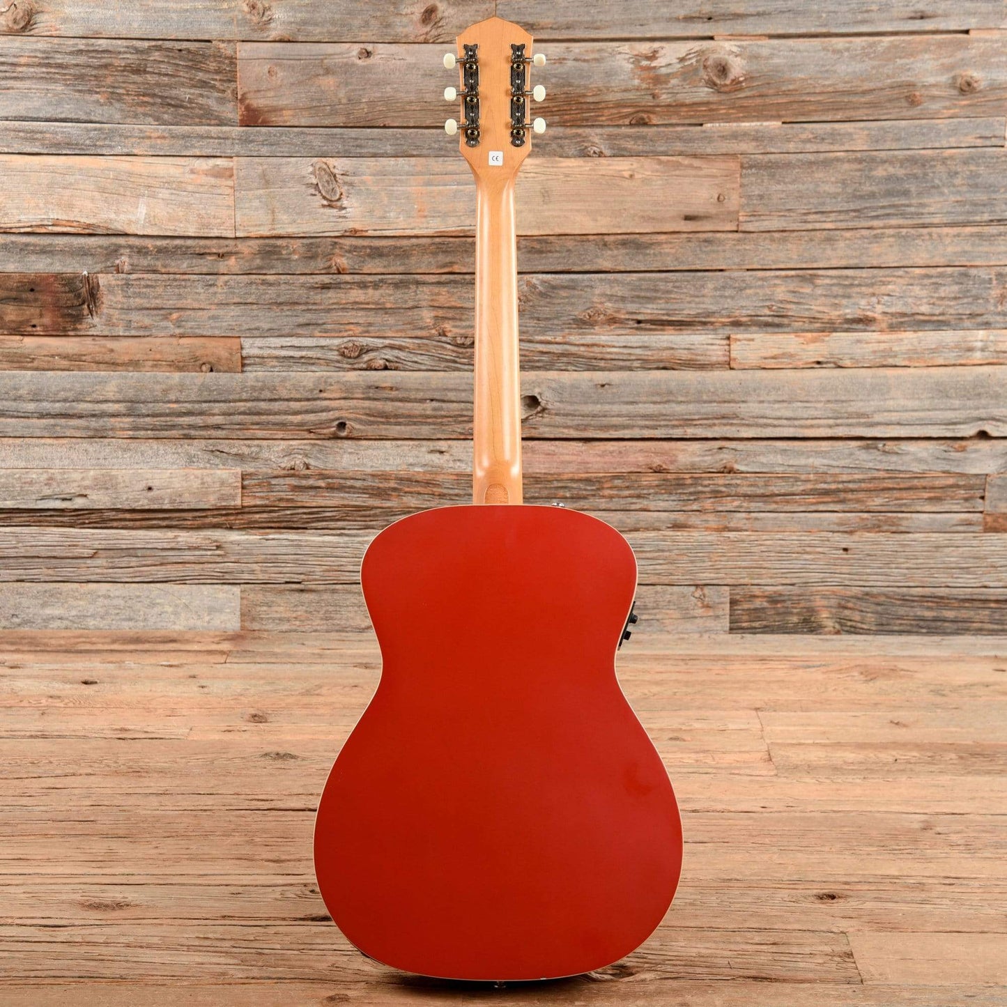 Fender Tim Armstrong Hellcat Ruby Red 2017 Acoustic Guitars / OM and Auditorium