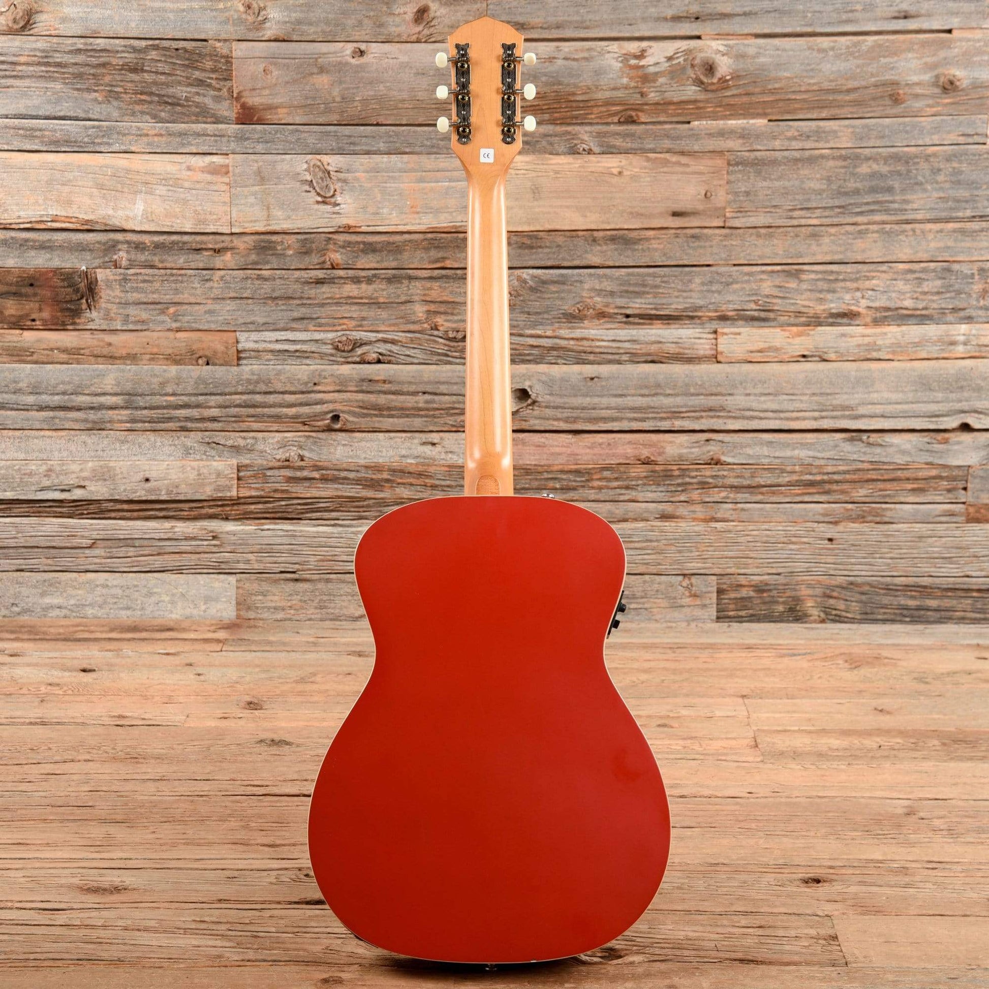 Fender Tim Armstrong Hellcat Ruby Red 2017 Acoustic Guitars / OM and Auditorium