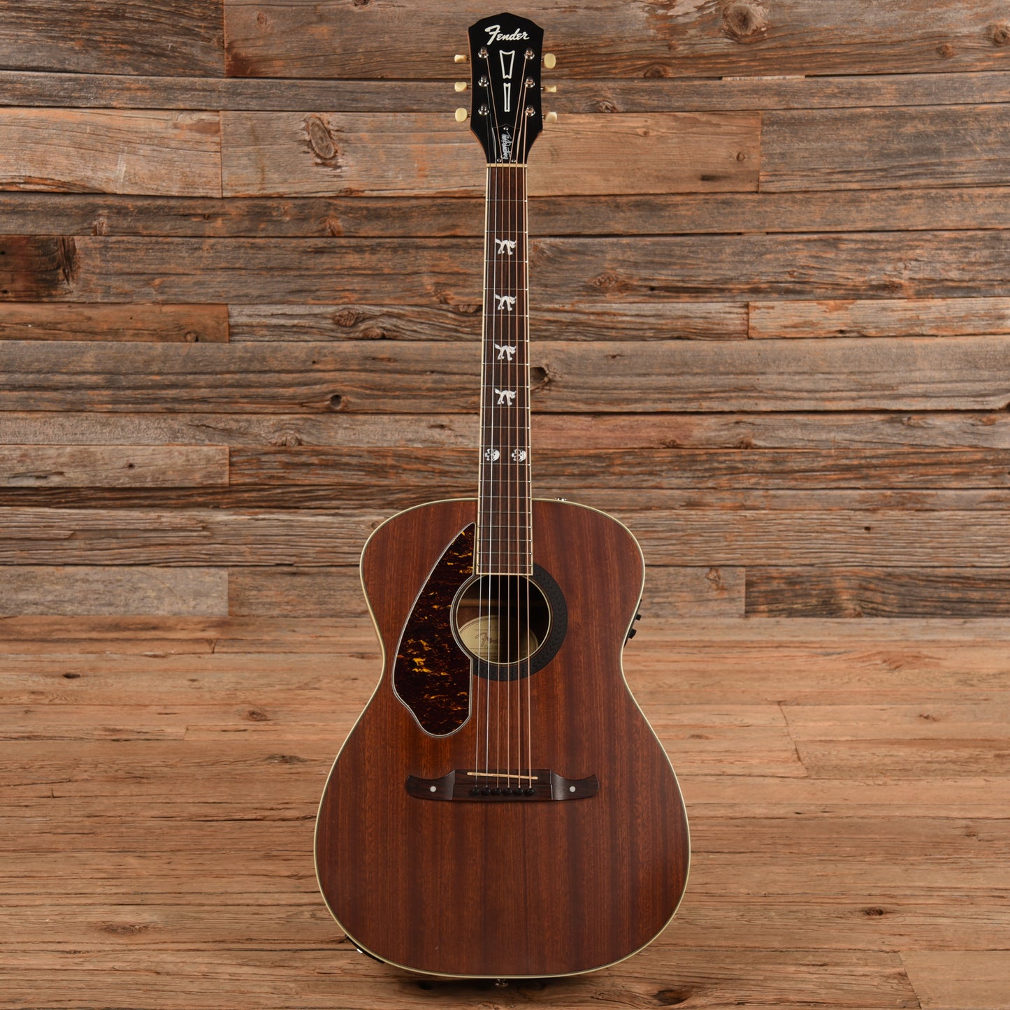 Fender Tim Armstrong Signature Hellcat Natural 2013 LEFTY Acoustic Guitars / OM and Auditorium