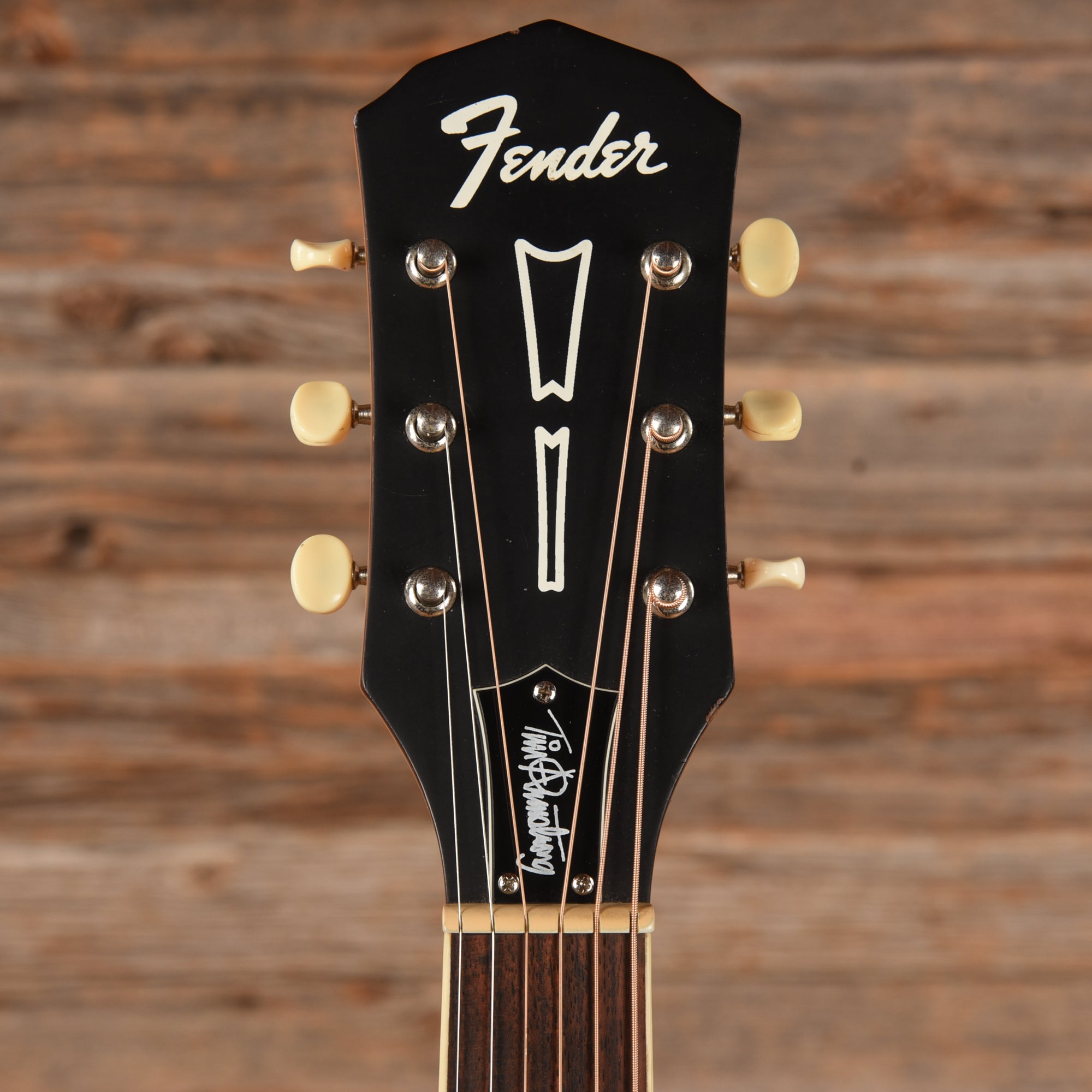 Fender Tim Armstrong Signature Hellcat Natural 2013 LEFTY Acoustic Guitars / OM and Auditorium