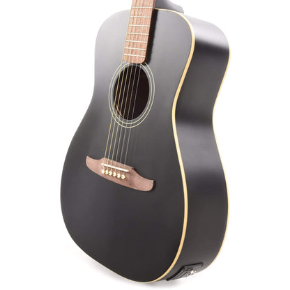 Fender Artist Joe Strummer Campfire Matte Black Acoustic Guitars / Parlor