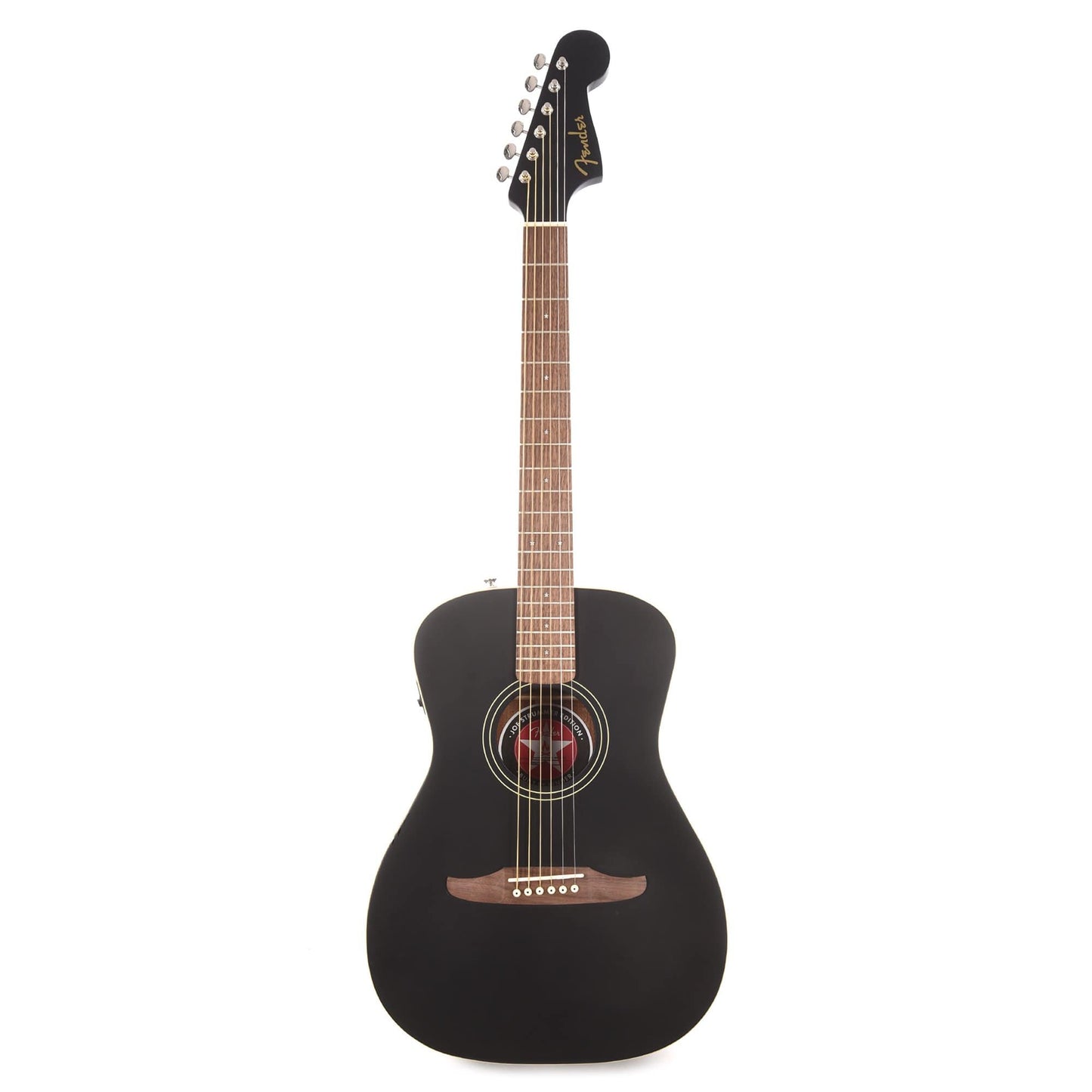 Fender Artist Joe Strummer Campfire Matte Black Acoustic Guitars / Parlor