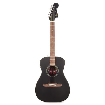 Fender Artist Joe Strummer Campfire Matte Black Acoustic Guitars / Parlor