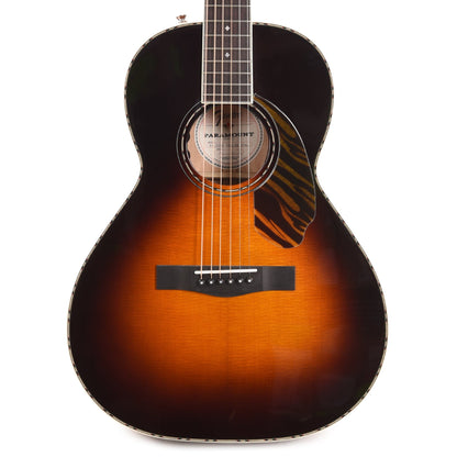 Fender Paramount PS-220E Parlor 3-Tone Vintage Sunburst Acoustic Guitars / Parlor