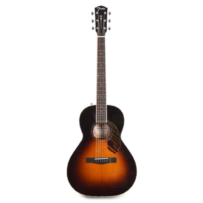 Fender Paramount PS-220E Parlor 3-Tone Vintage Sunburst Acoustic Guitars / Parlor