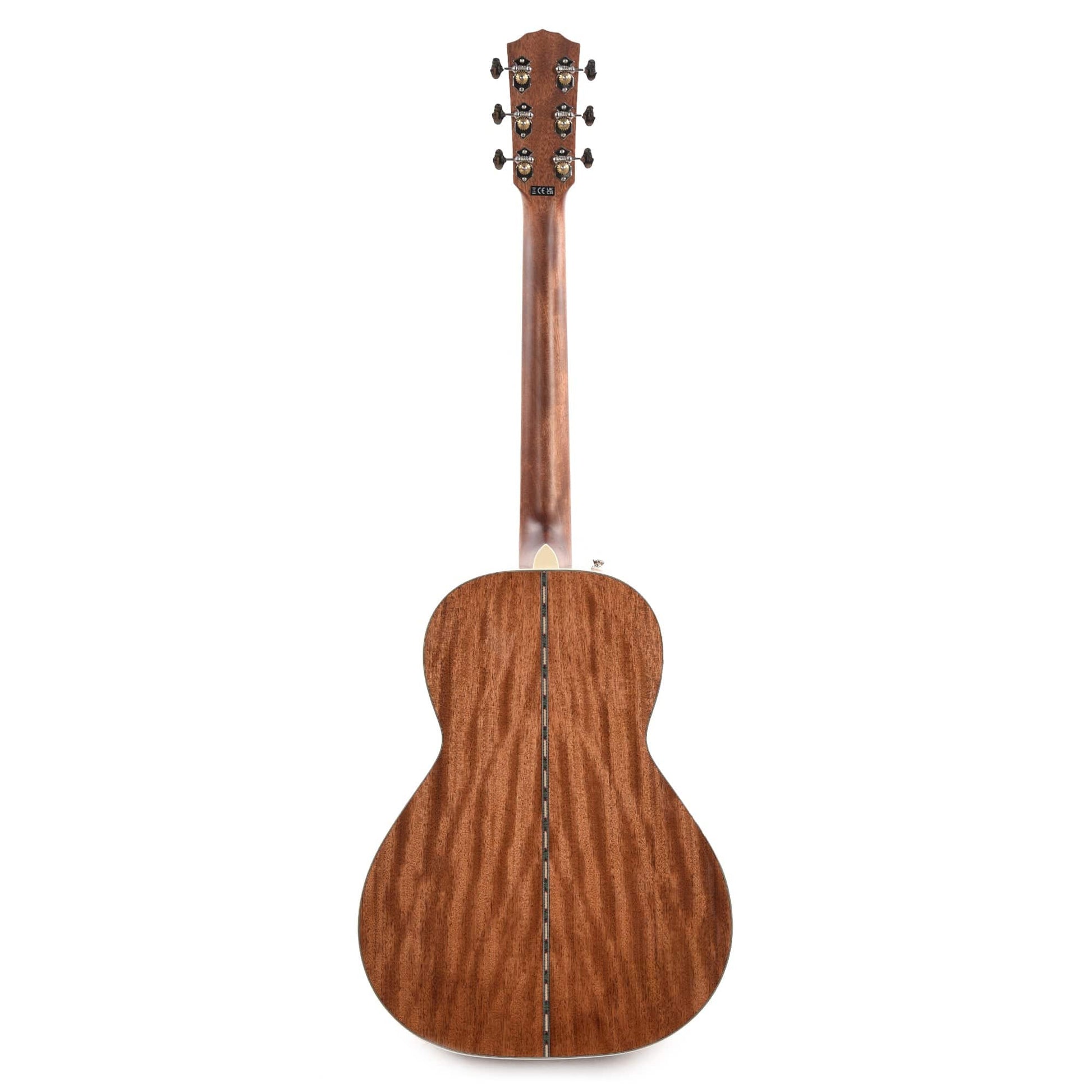 Fender Paramount PS-220E Parlor 3-Tone Vintage Sunburst Acoustic Guitars / Parlor