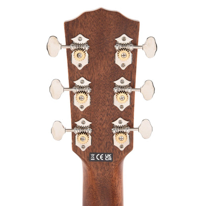 Fender Paramount PS-220E Parlor 3-Tone Vintage Sunburst Acoustic Guitars / Parlor