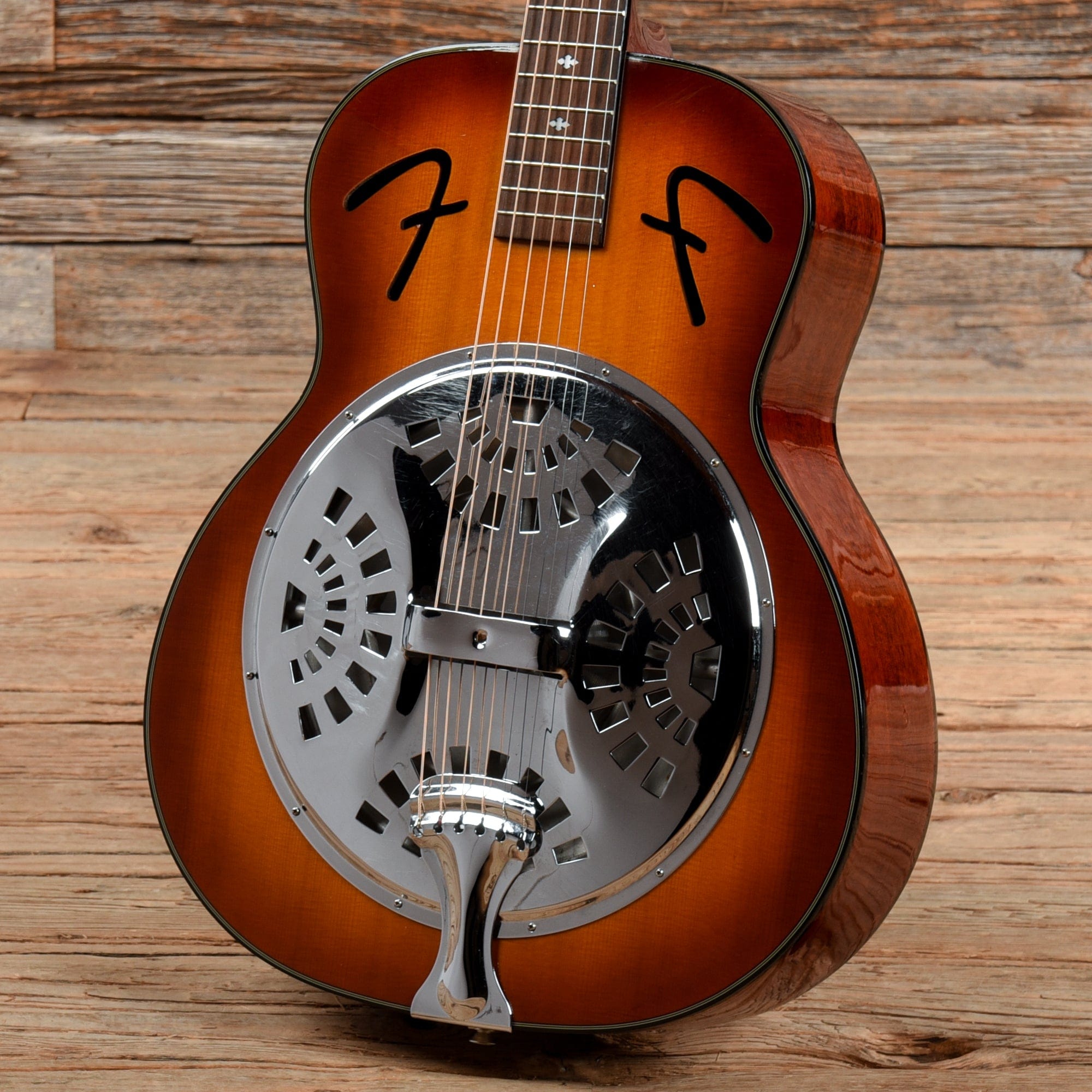 Fender Fr R Fender FR-50 Resonator Sunburst – Chicago Music Exchange