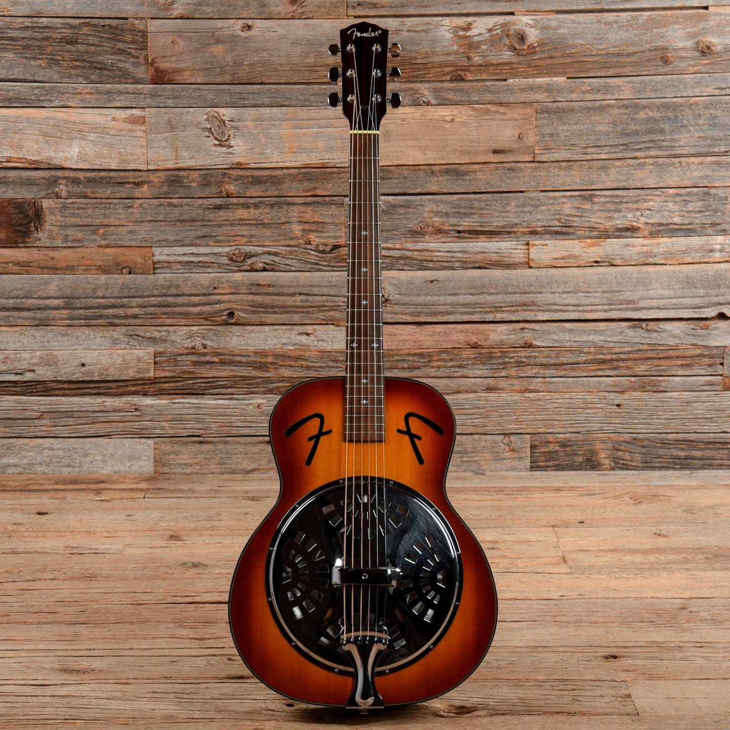 Fender Fr R Fender FR-50 Resonator Sunburst – Chicago Music Exchange
