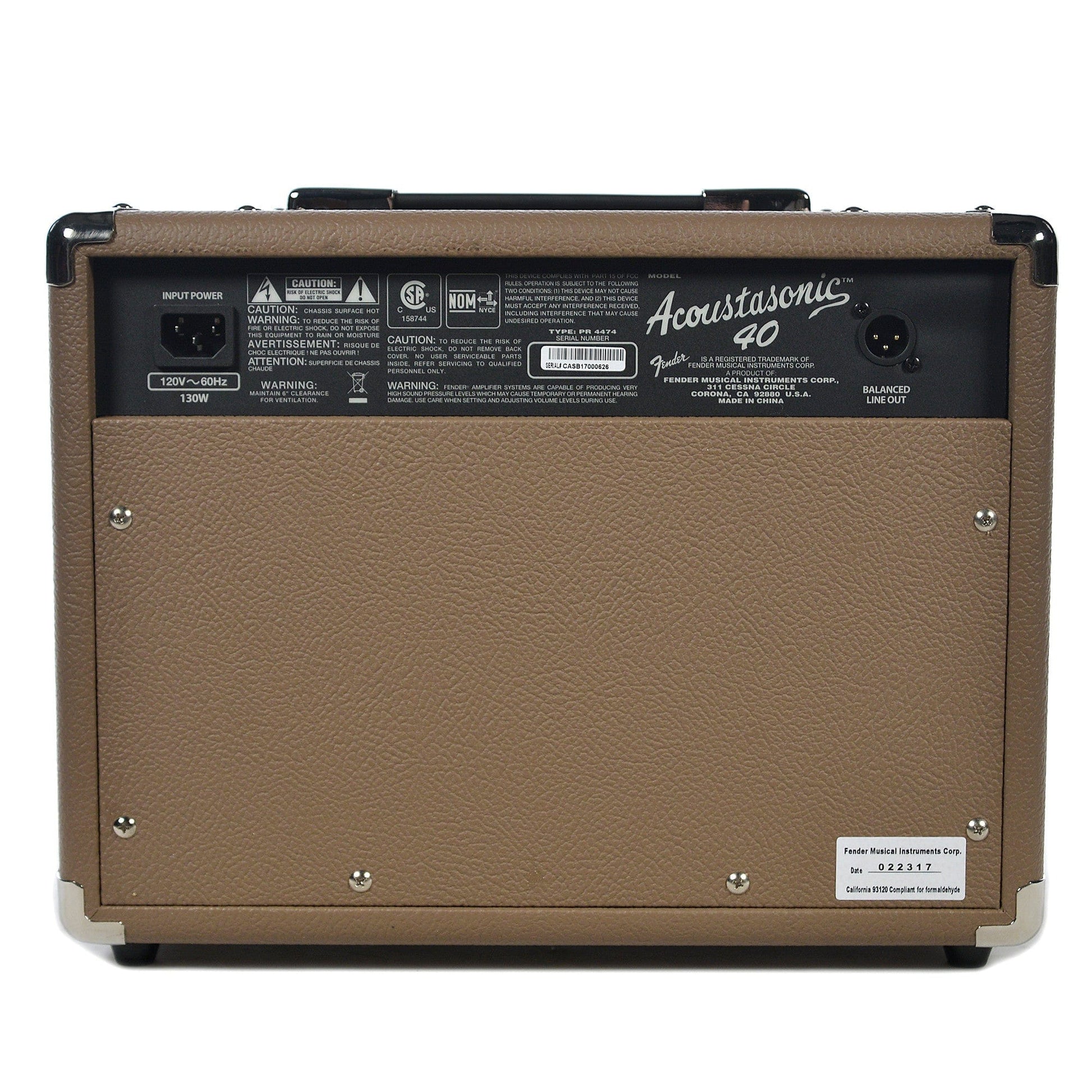 Fender Acoustasonic 40 USED Amps / Acoustic Amps