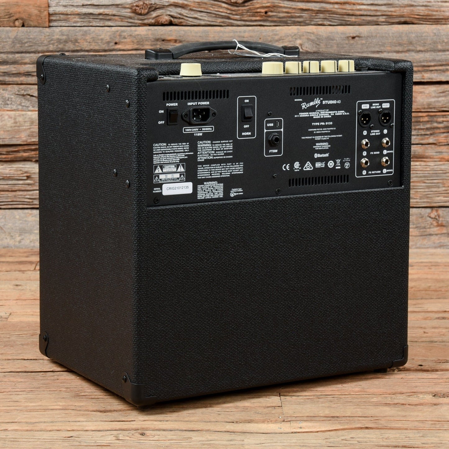 Fender Rumble Studio 40 Amps / Bass Cabinets