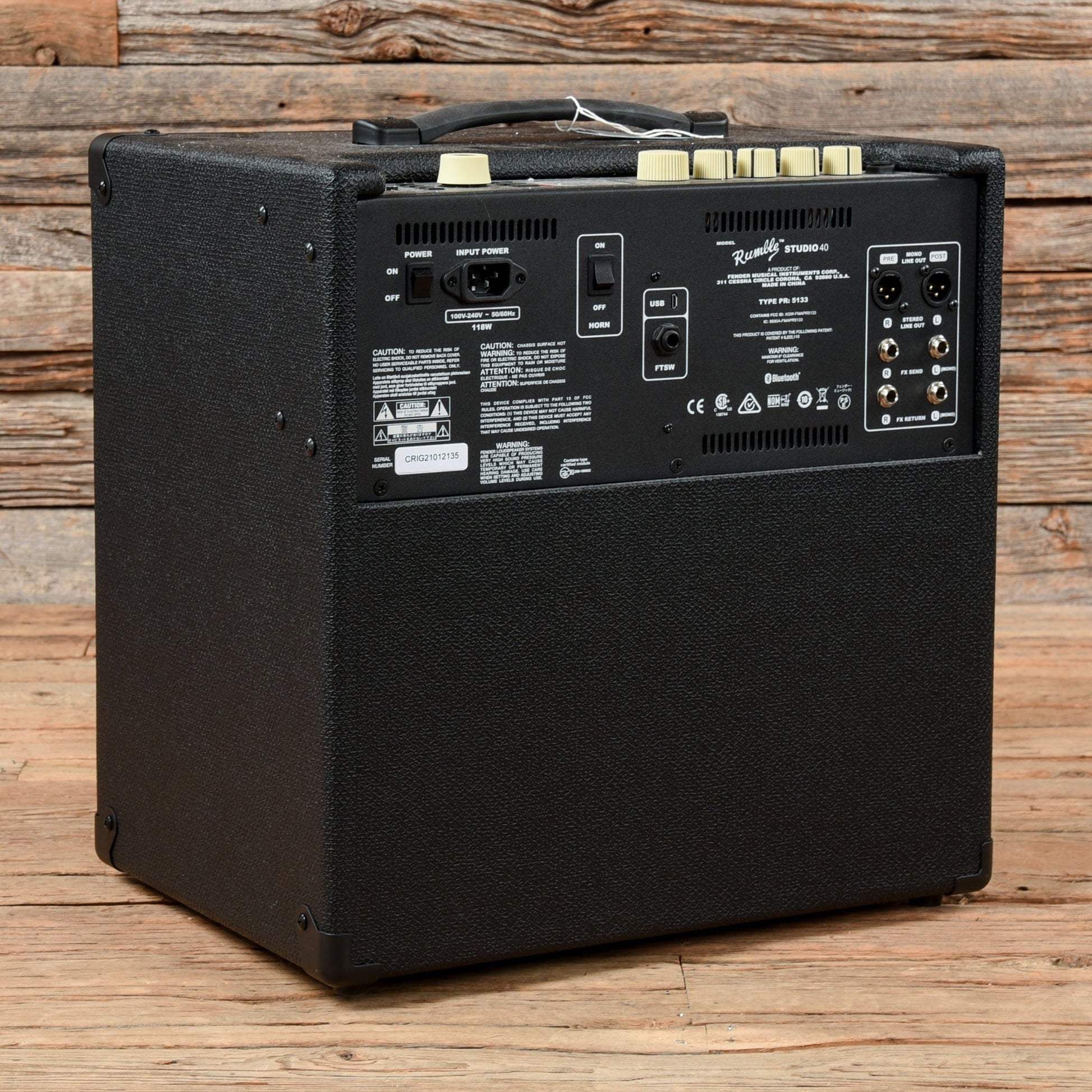 Fender Rumble Studio 40 Amps / Bass Cabinets