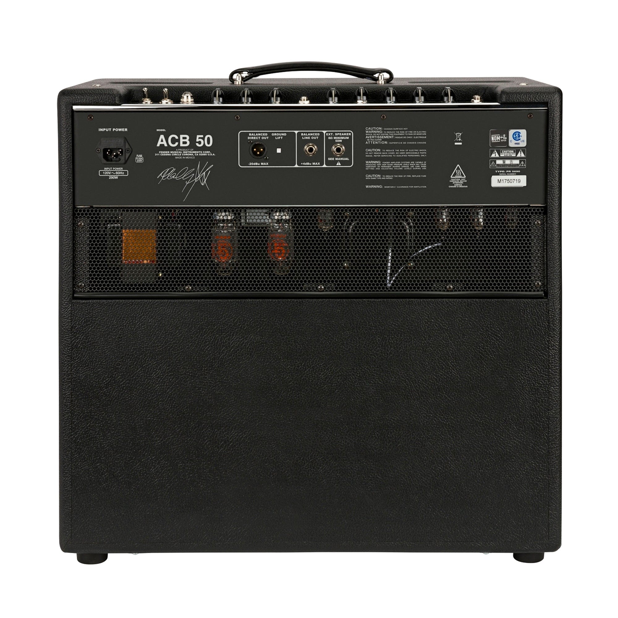 Fender ACB50 50w Tube Bass Combo Amplifier Amps / Bass Combos