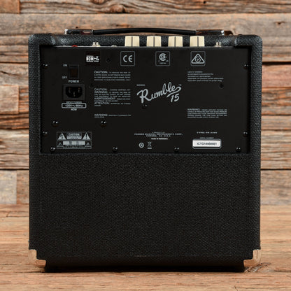 Fender Rumble 15 V3 15-Watt 1x8" Bass Combo Amps / Bass Combos