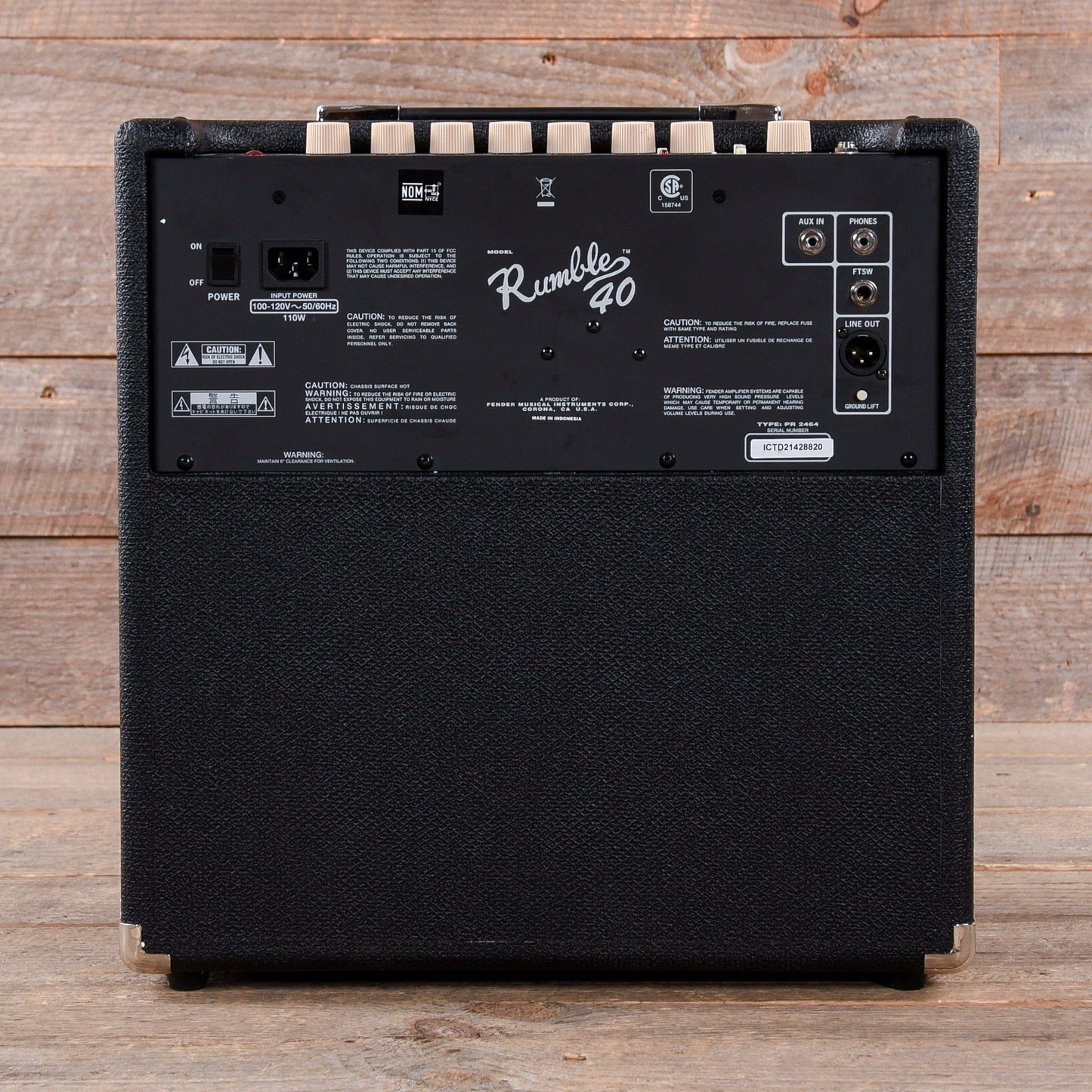 Fender Rumble 40 Bass Amp Amps / Bass Combos